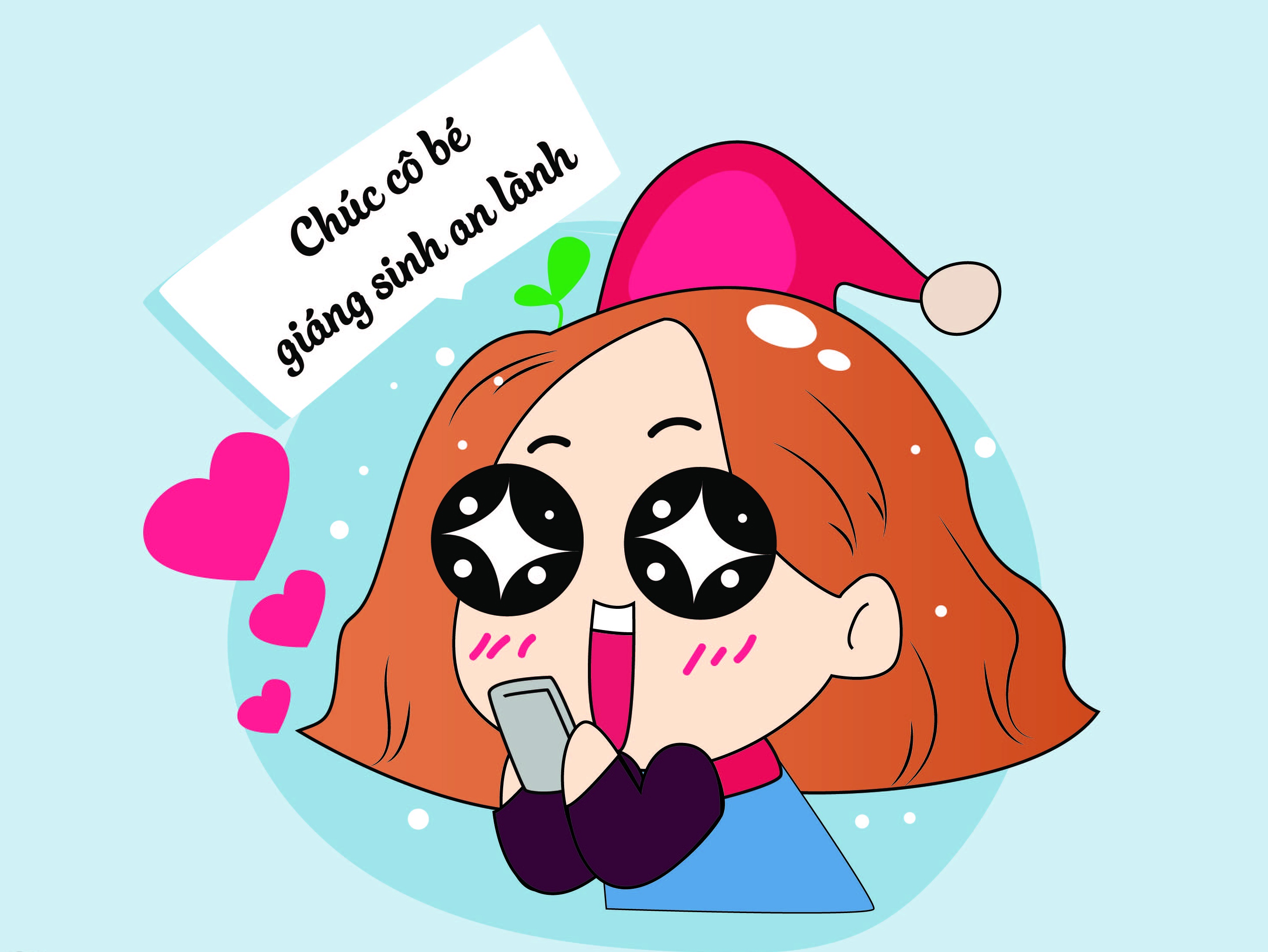 Noel hoan hao phai co tuyet roi, 'gau' dat ben tay va sum hop gia dinh hinh anh