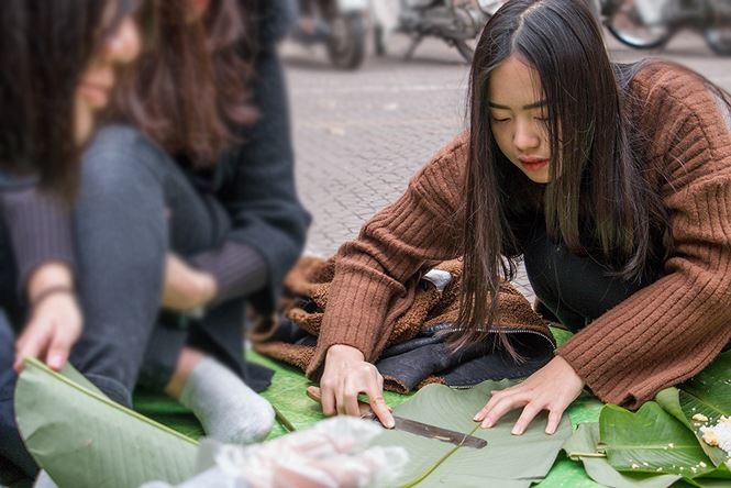 goi banh chung tang nguoi ngheo anh 1