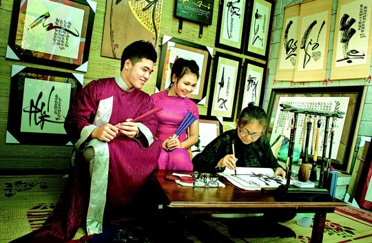 Lop hoc chu Nho trong thanh pho hinh anh