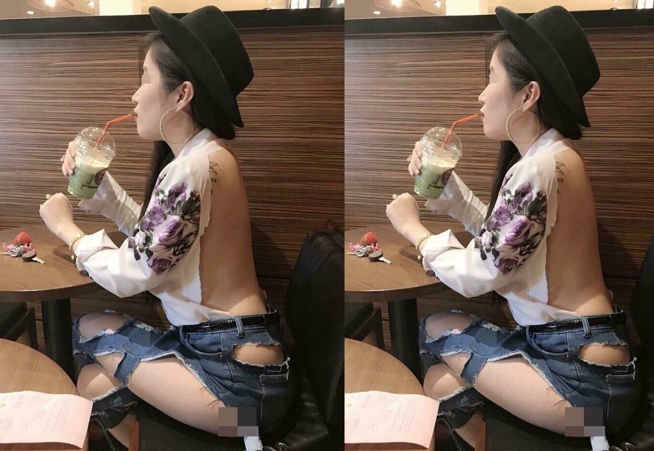 chàng trai vá quần jeans rách cho bạn gái bằng giấy ăn ảnh 4 chang trai va quan jeans rach cho ban gai bang giay an anh 4