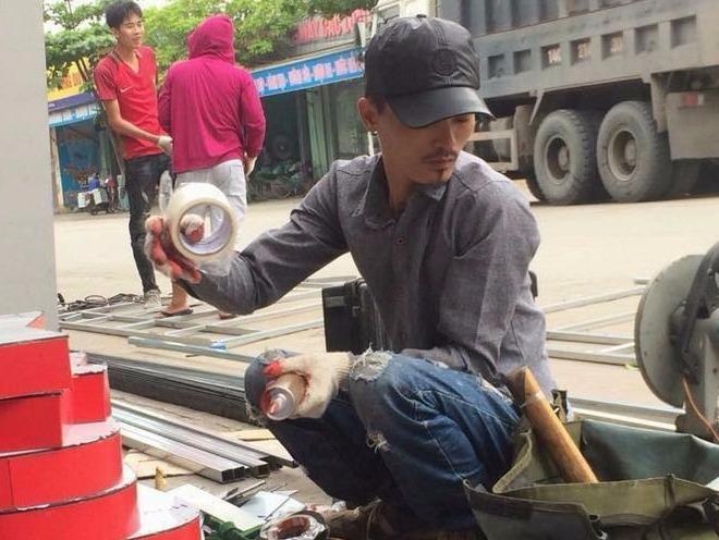 Hoa Vinh len tieng ve buc anh duoc cho la chup thoi lam tho xay hinh anh