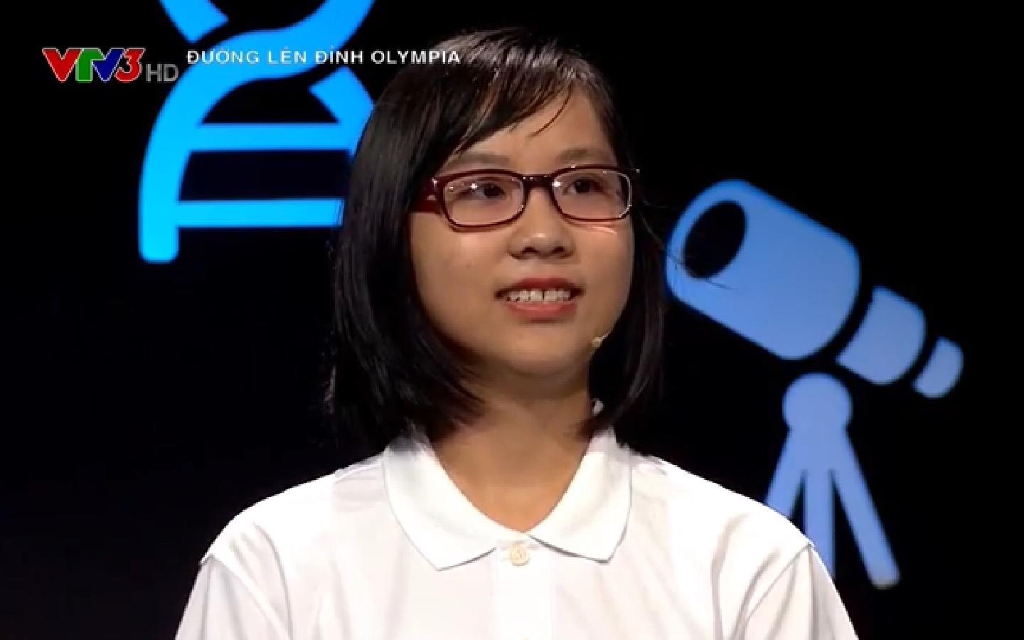 Nu sinh Olympia ghi 110 diem vong Ve dich van khong the chien thang hinh anh