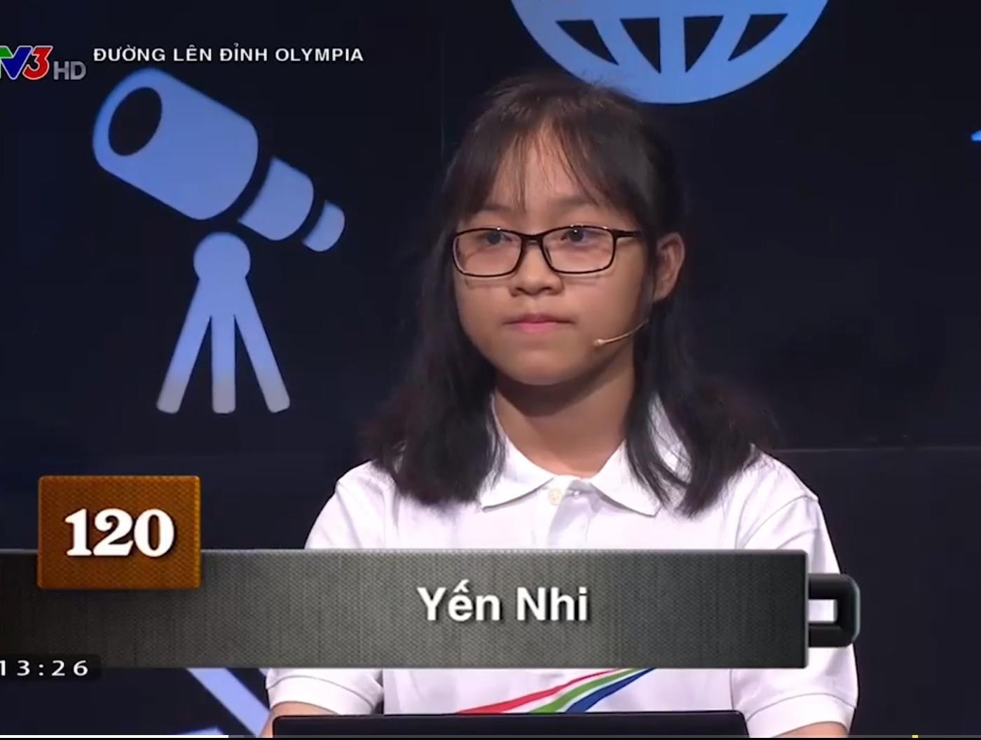 Nu sinh dau tien dat ky luc Khoi dong Olympia: Minh khong co bi kip gi hinh anh