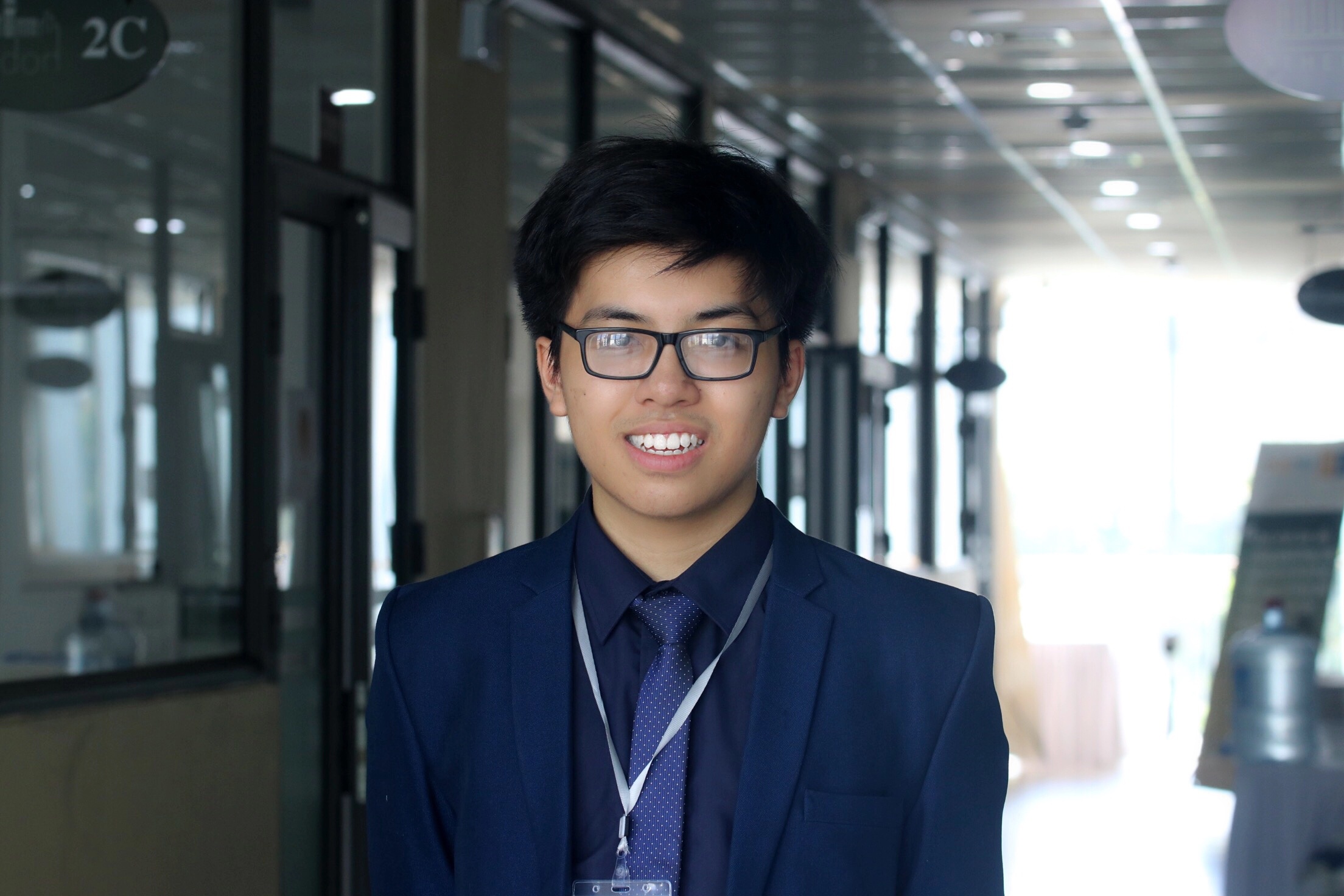 nam sinh trung tuyen 6 truong dai hoc My anh 1