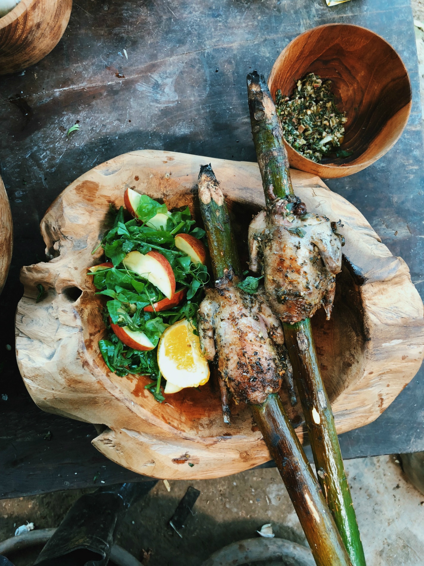 video nau an giua nui rung Tay Bac anh 6