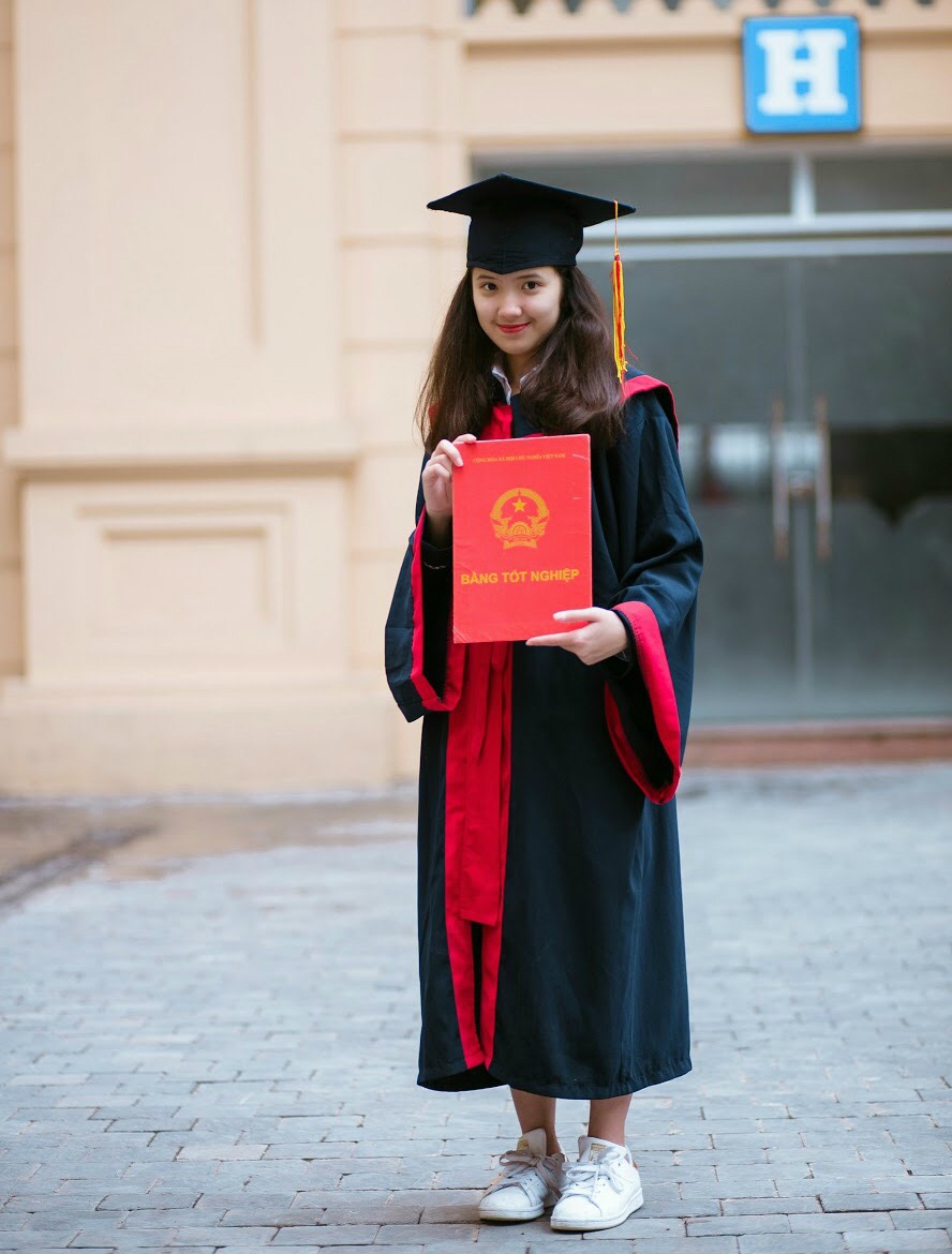 Nu sinh truong Nguyen Sieu hoc gioi anh 3