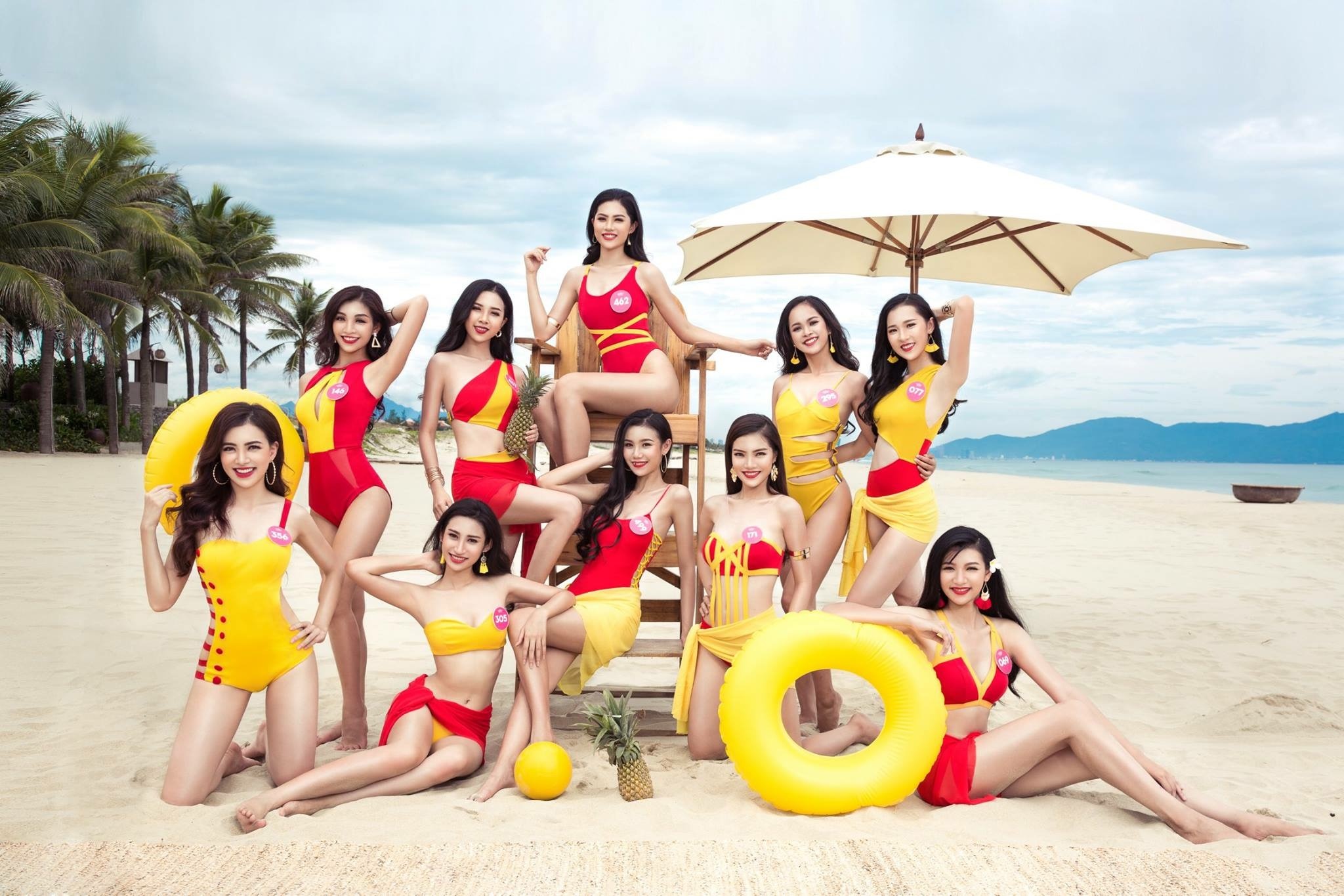 Vu Huong Giang top 25 Hoa hau Viet Nam 2018 anh 1