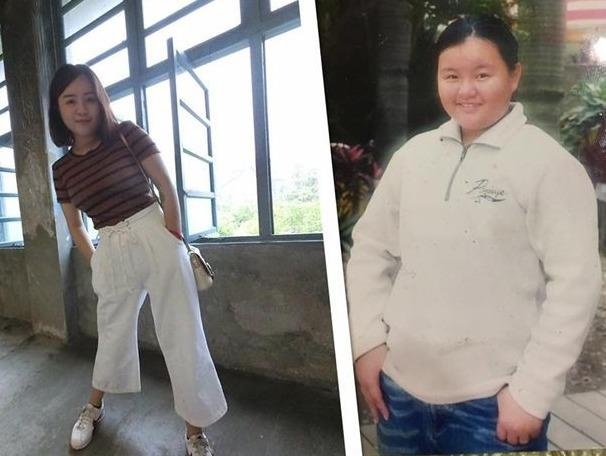 Bi co giao che gieu, 9X Trung Quoc quyet tam 'lot xac' giam 20 kg hinh anh