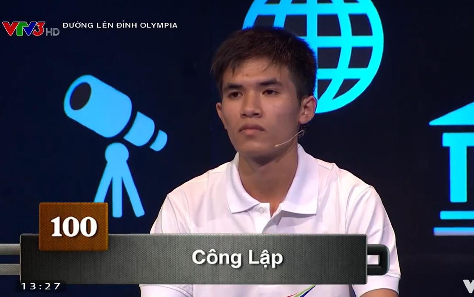 Cong Lap vuon len dan dau voi 100 diem Khoi dong hinh anh