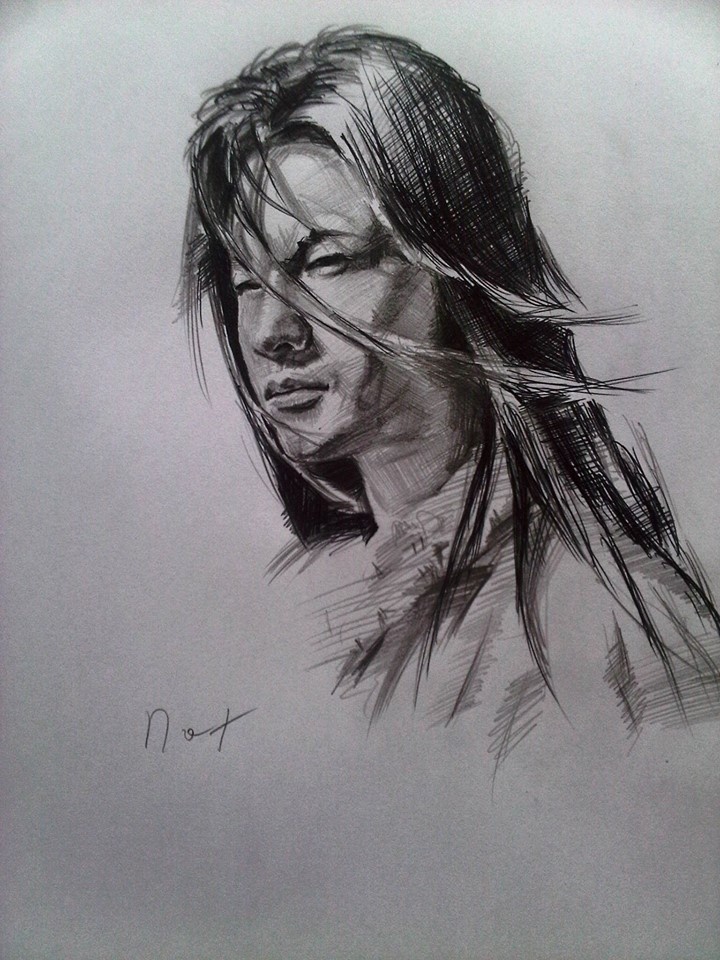 Tranh nhan vat truyen kiem hiep Kim Dung anh 6