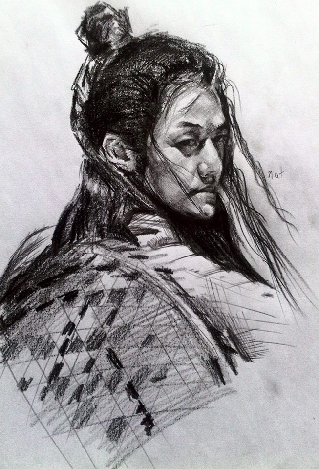 Tranh nhan vat truyen kiem hiep Kim Dung anh 2