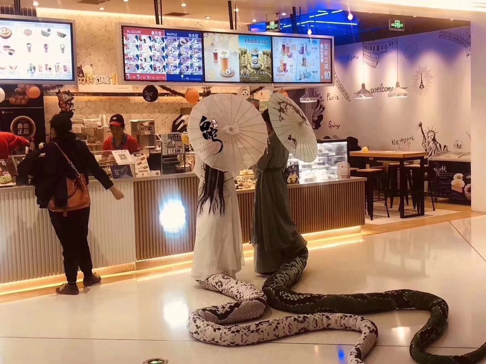 cosplay Thanh Xa Bach Xa anh 1