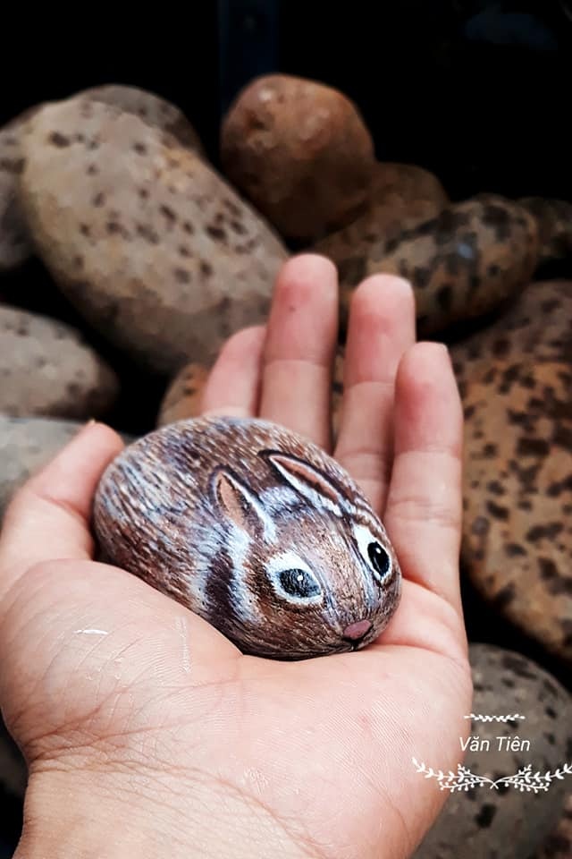 ve tranh tren da cuoi anh 12