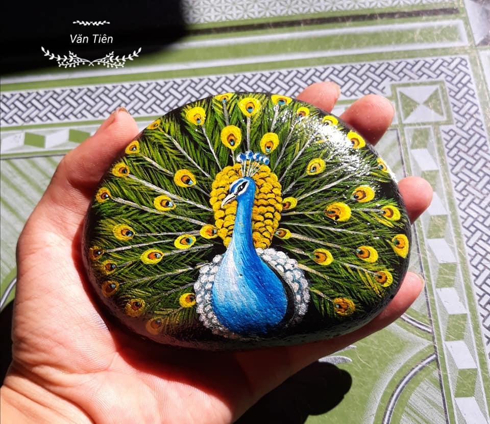 ve tranh tren da cuoi anh 4