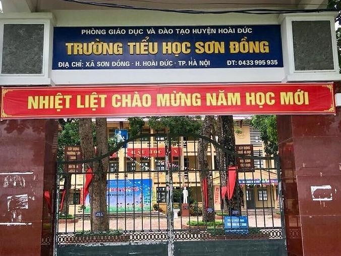 Hieu truong truong tieu hoc Son Dong o Hoai Duc bi ky luat canh cao hinh anh