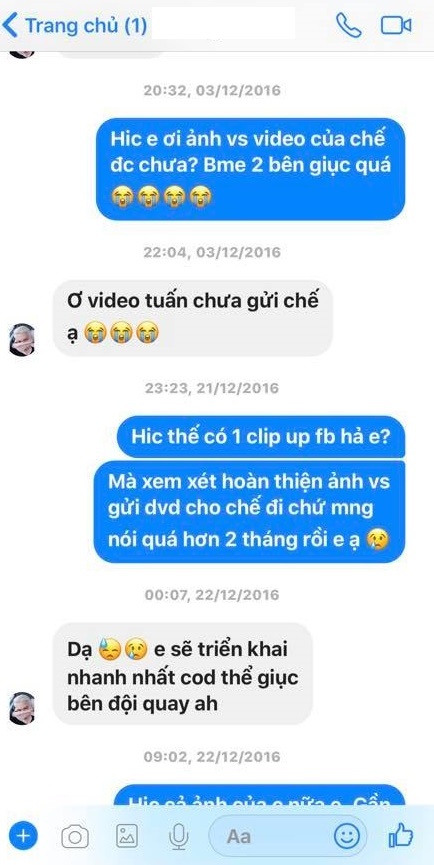 tố studio 2 năm không trả đủ ảnh và clip ảnh 3 to studio 2 nam khong tra du anh va clip anh 3