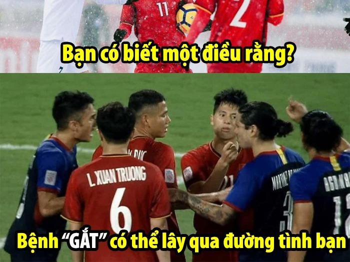 Anh che Trong 'gat', Quang Hai duoc 4 cau thu Philippines xin chu ky hinh anh