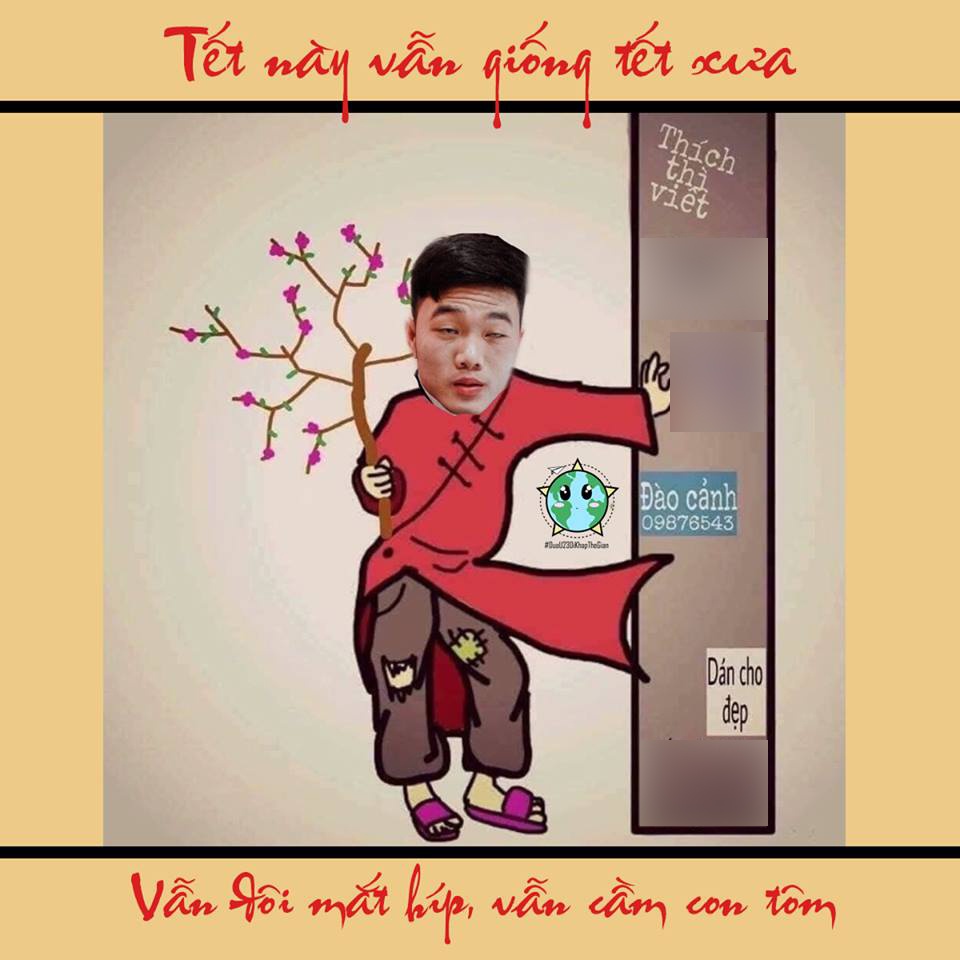 ảnh chế ăn Tết tuyển thủ Việt Nam ảnh 5 anh che an Tet tuyen thu Viet Nam anh 5