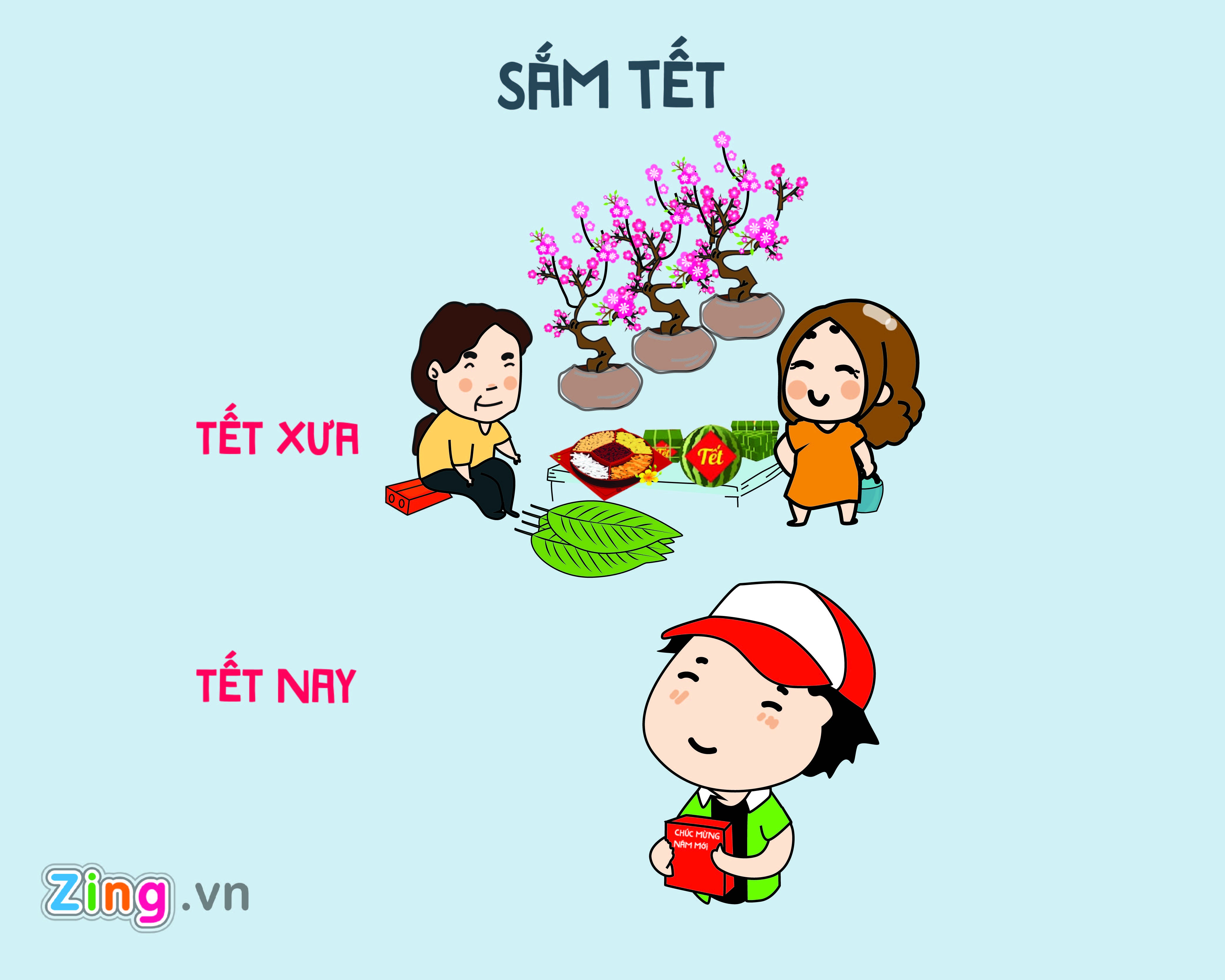 Tet xua va nay anh 3