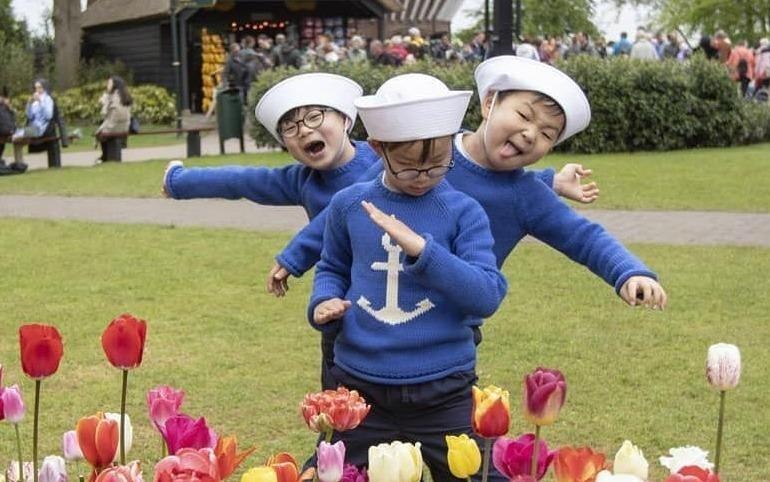 Khoanh khac tinh nghich cua 3 anh em Daehan - Minguk - Manse hinh anh