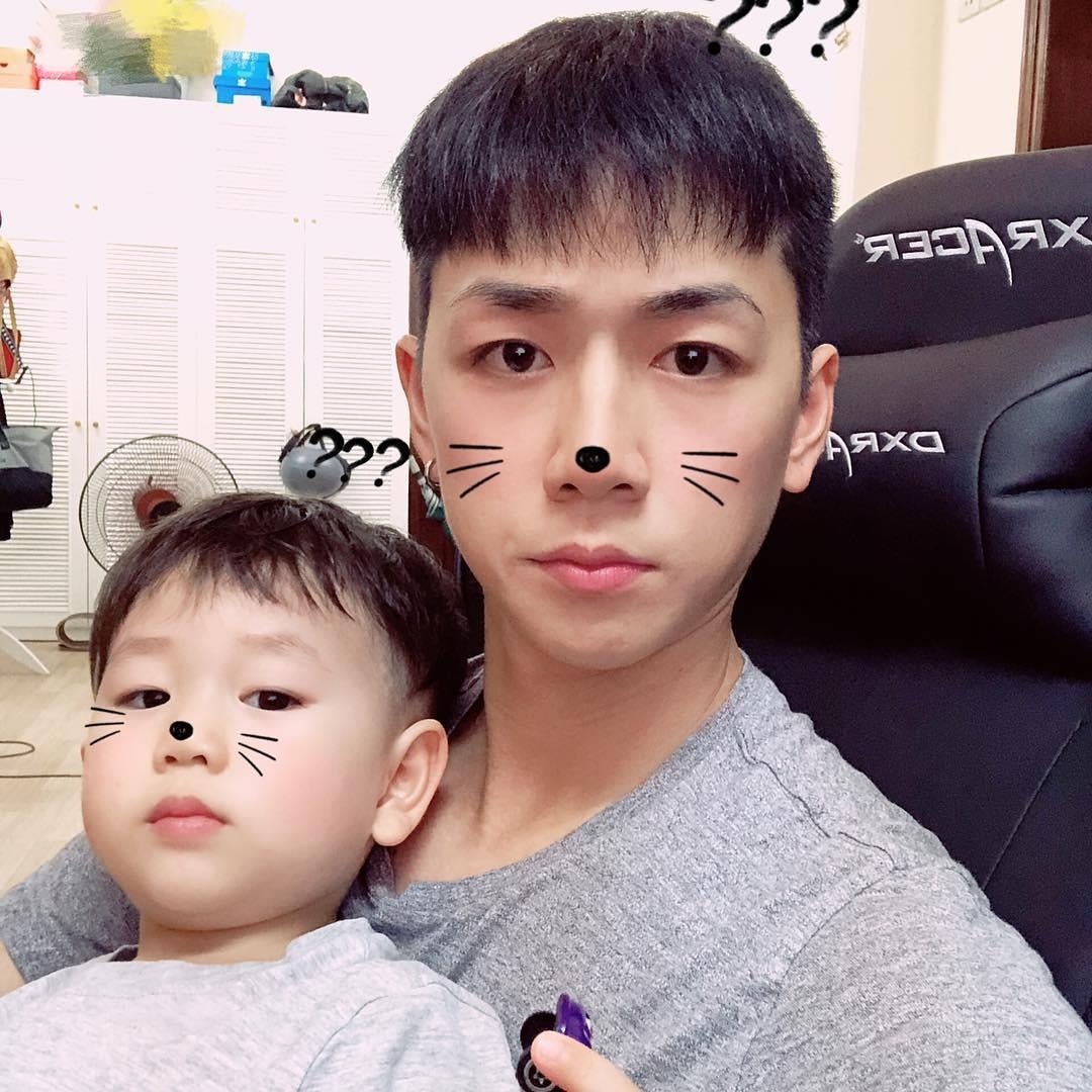 bo con hot boy Ba Duy be Dau anh 5