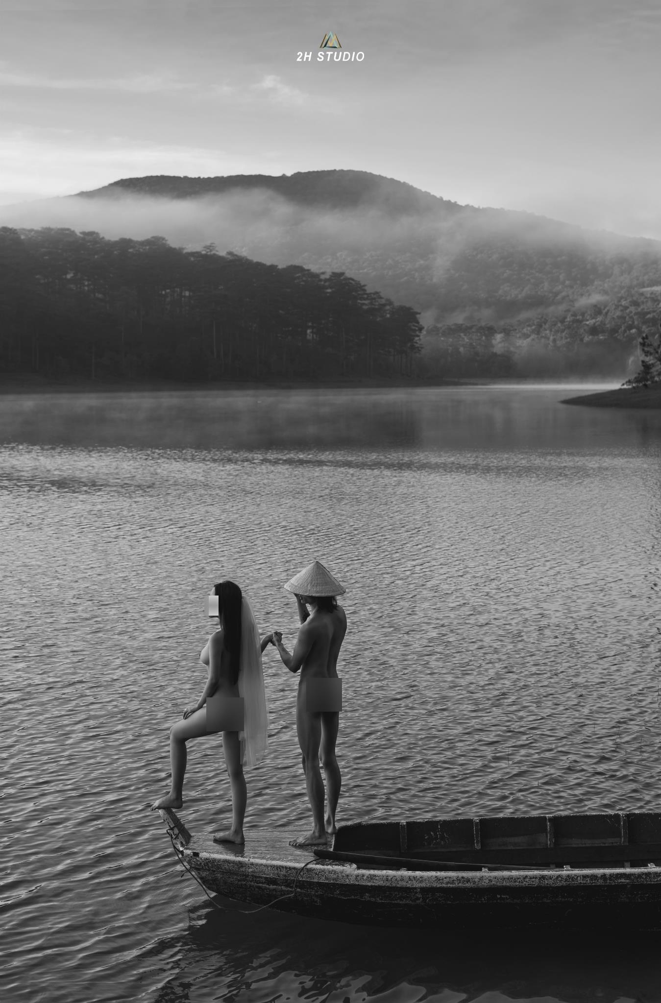 Ảnh cưới nude hồ Tuyền Lâm ảnh 2 Anh cuoi nude ho Tuyen Lam anh 2
