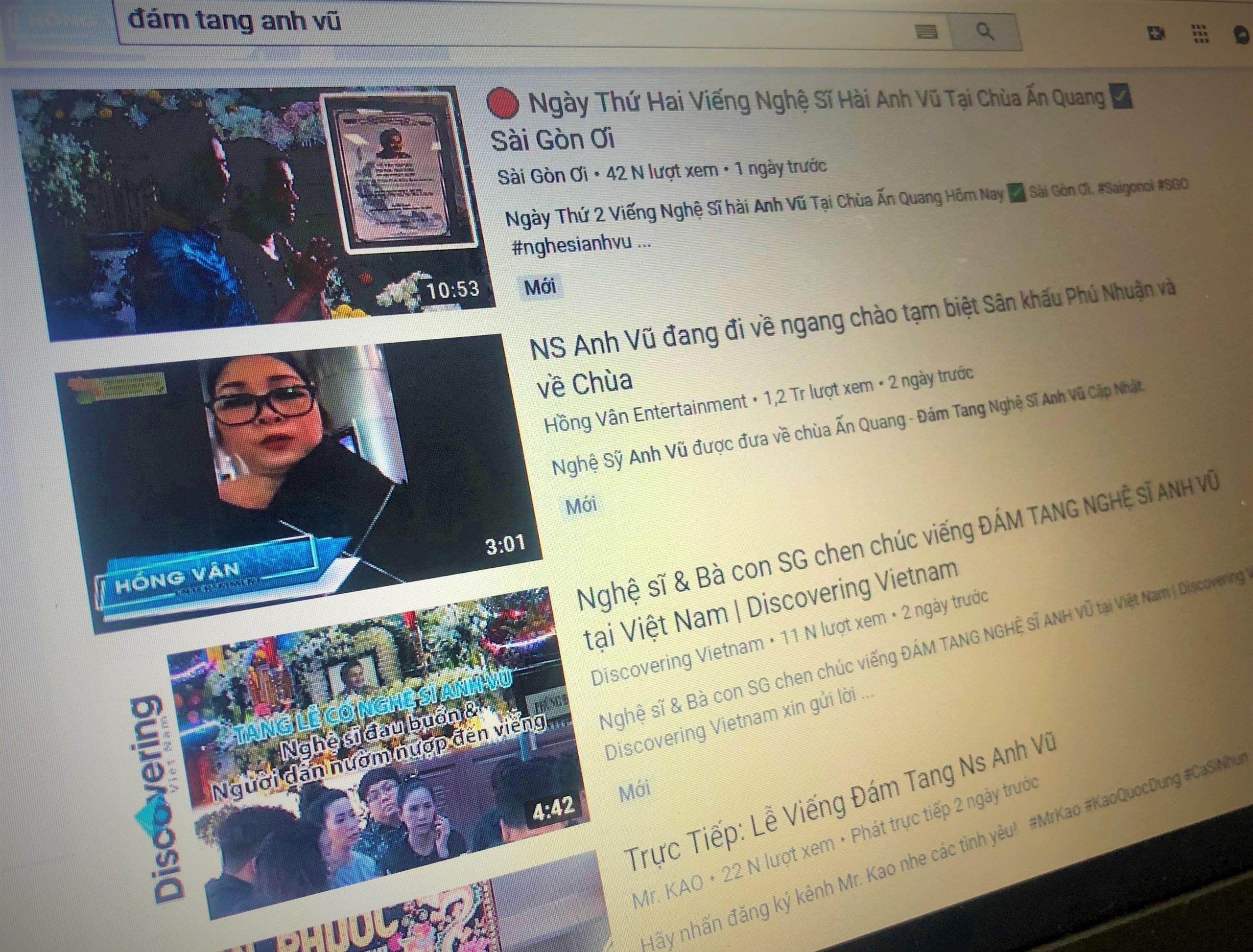 Livestream dam tang Anh Vu anh 7