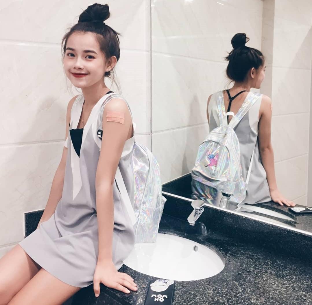 nu du hoc sinh Lao xinh dep anh 9