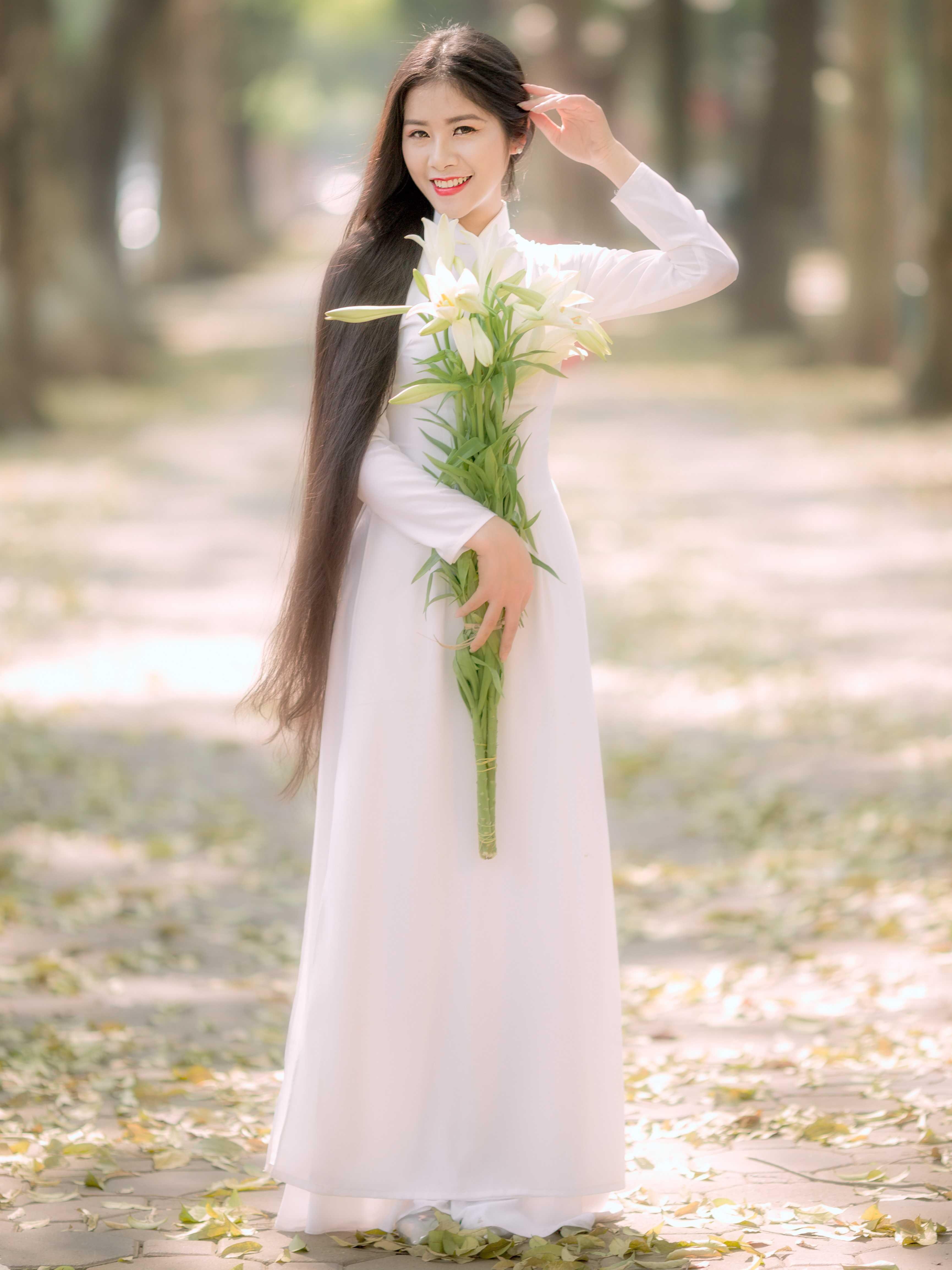 nu sinh duoc vi la cong chua toc may anh 2