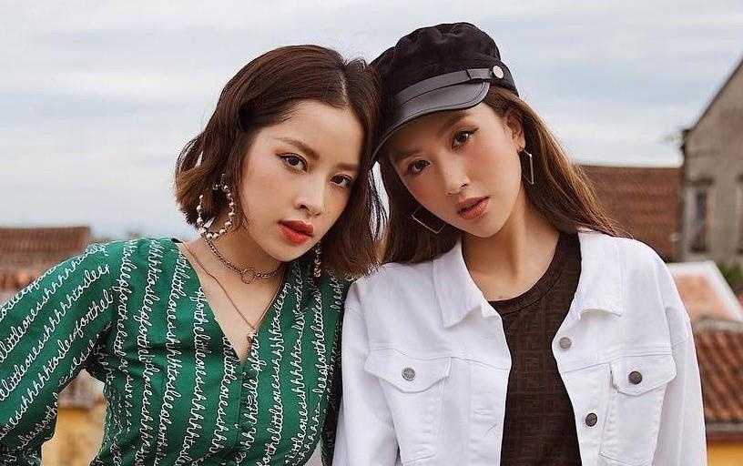 Quynh Anh Shyn va Chi Pu - doi ban than sexy trong lang hot girl Viet hinh anh