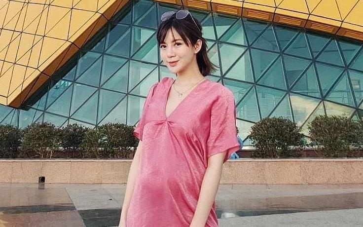 Tu Linh MU mang bau lan thu 2 sau mot nam sinh con dau long hinh anh