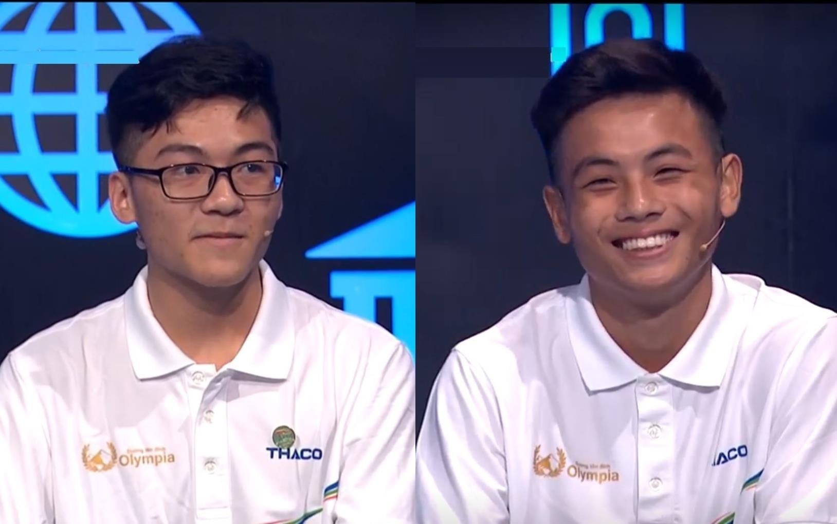 Cuoc thi tuan Olympia gay chu y vi toan nam sinh dien trai hinh anh