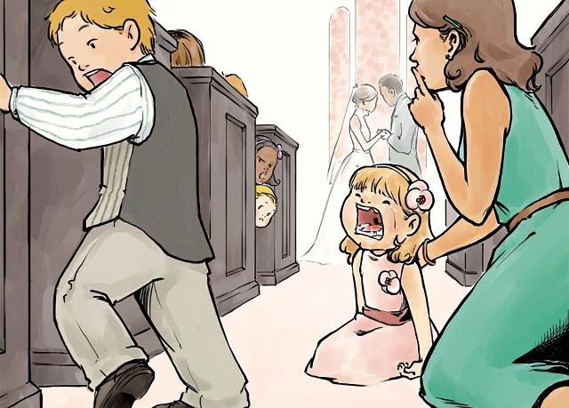 cấm trẻ con vào đám cưới ảnh 1 cam tre con vao dam cuoi anh 1