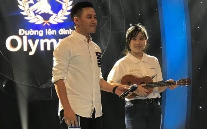 'Hot girl Olympia' the hien kha nang dan hat hinh anh