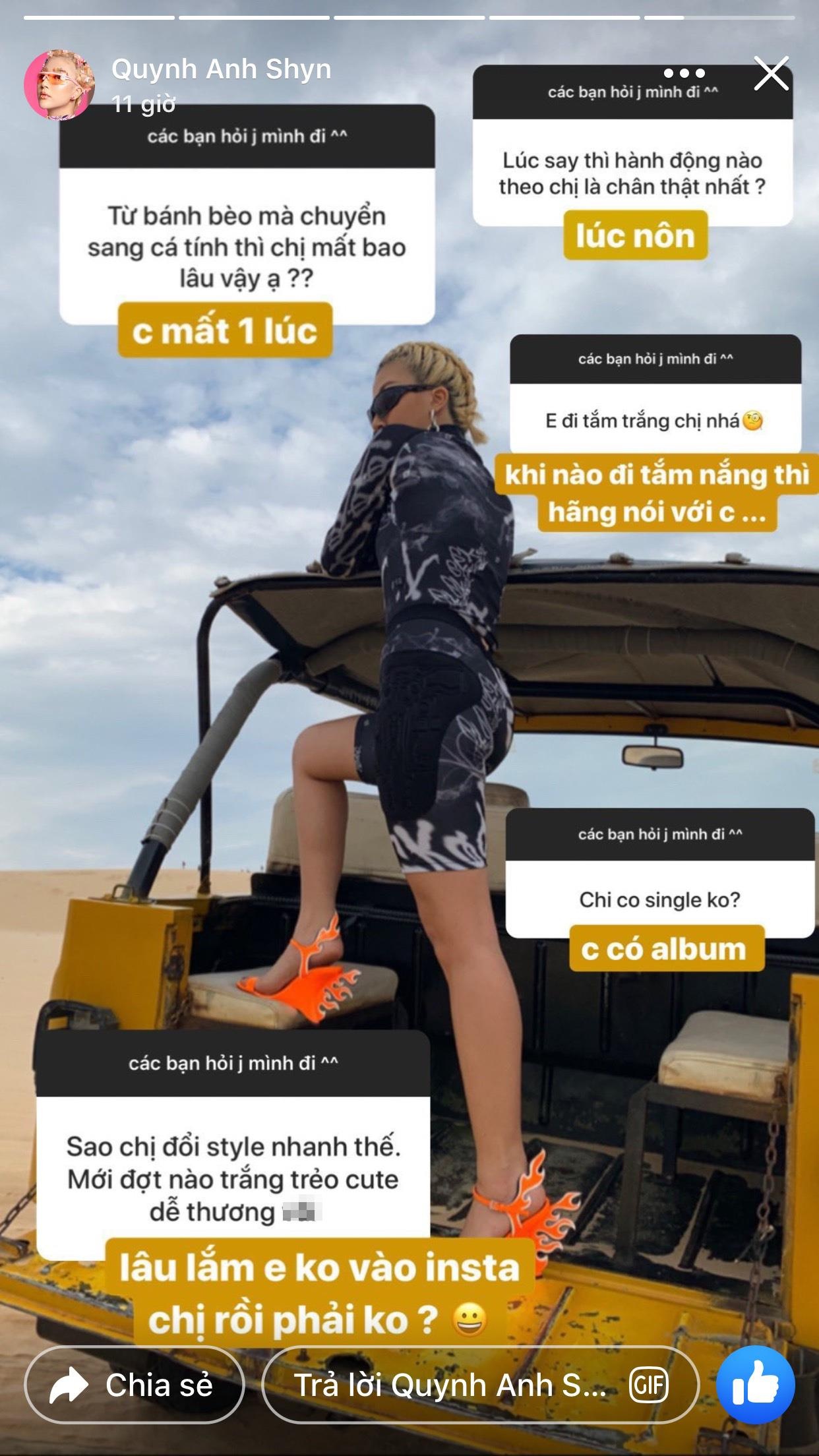 Quynh Anh Shyn thay doi phong cach anh 1