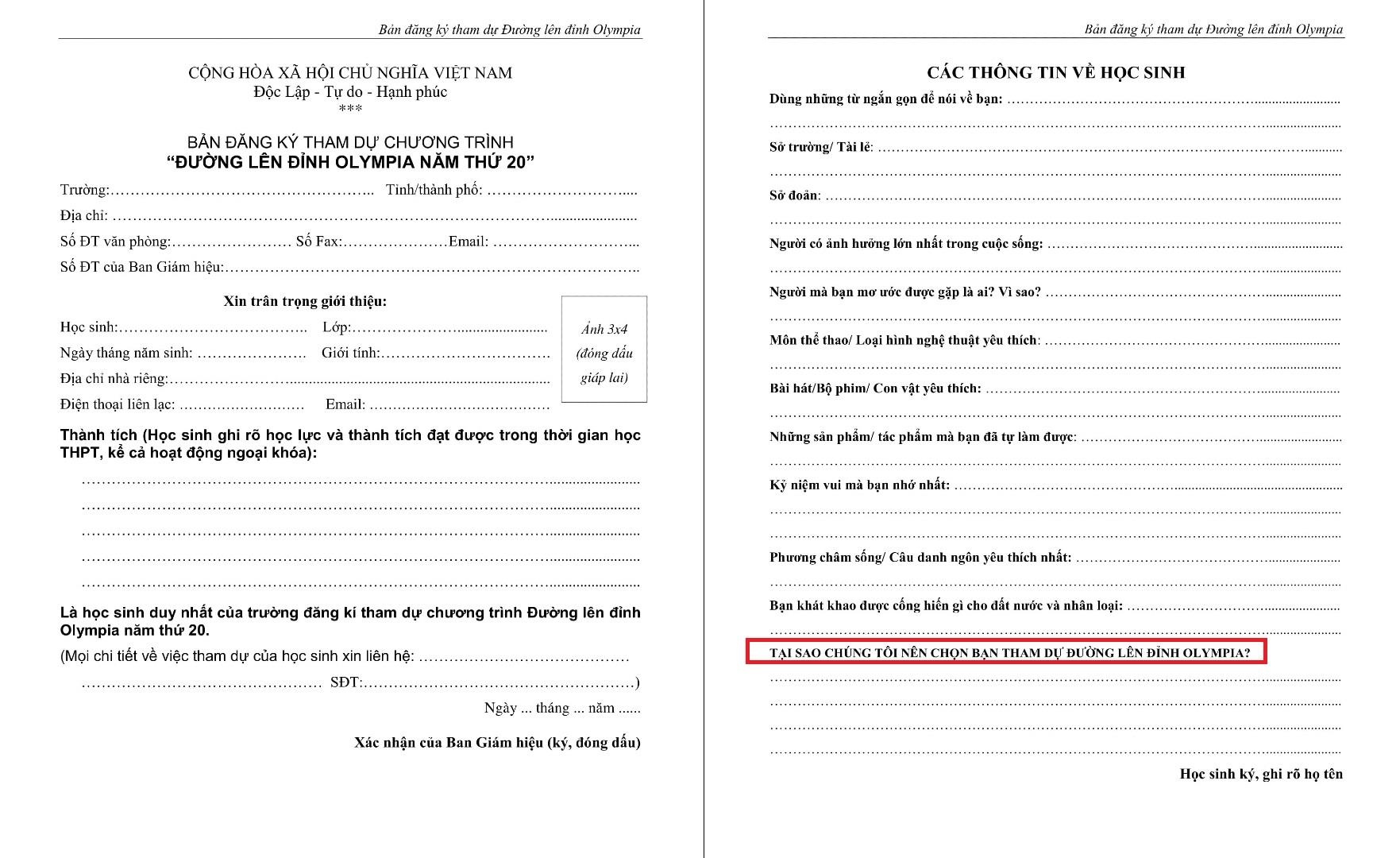 thong bao tuyen thi sinh Olympia nam 20 anh 3