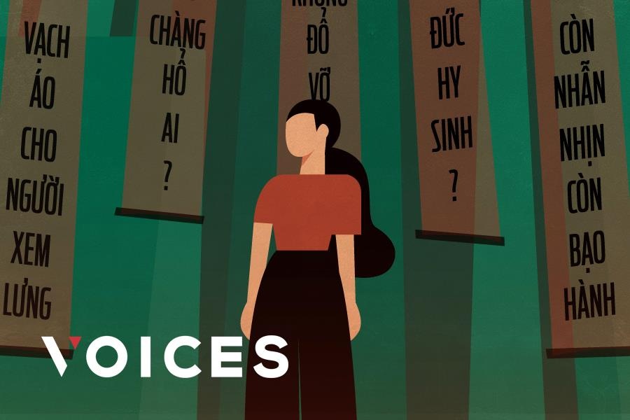 Chong bao hanh vo va su tan nhan cua loi khuyen ‘hay nhin vi con’ hinh anh