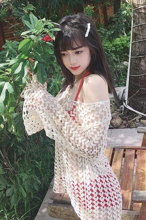 hot girl Hoc vien Hang khong anh 12