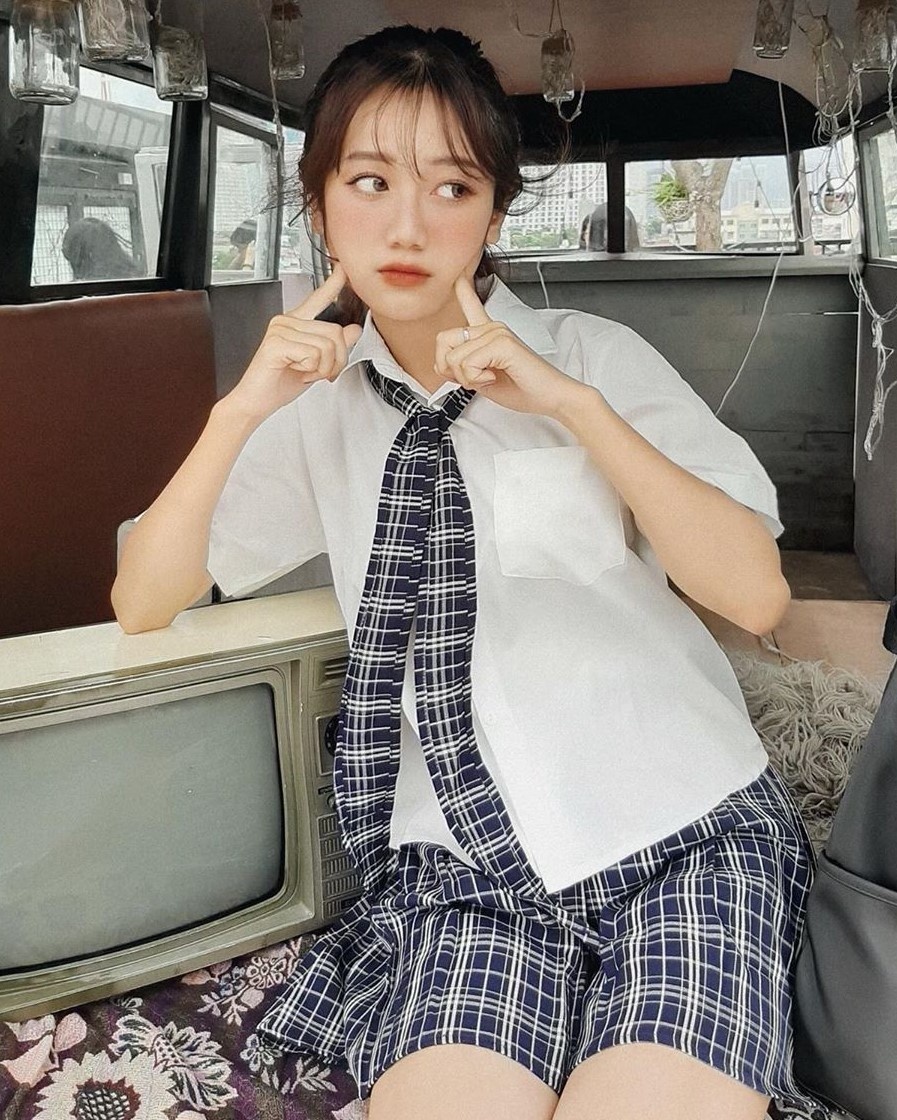 hot girl THPT chuyen Lao Cai anh 11