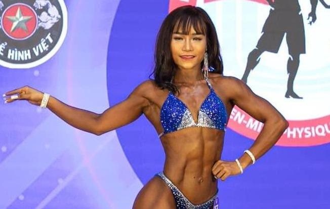 Nu duoc si tuong lai co bap cuon cuon, vua thang cuoc thi the hinh hinh anh