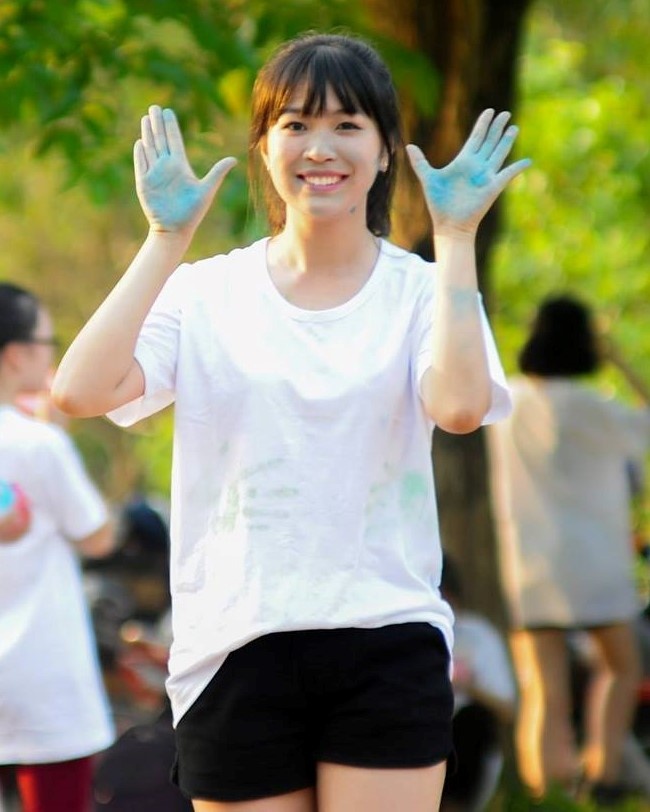 nu canh sat Cao Bang dat giai cuoc thi sac dep anh 9