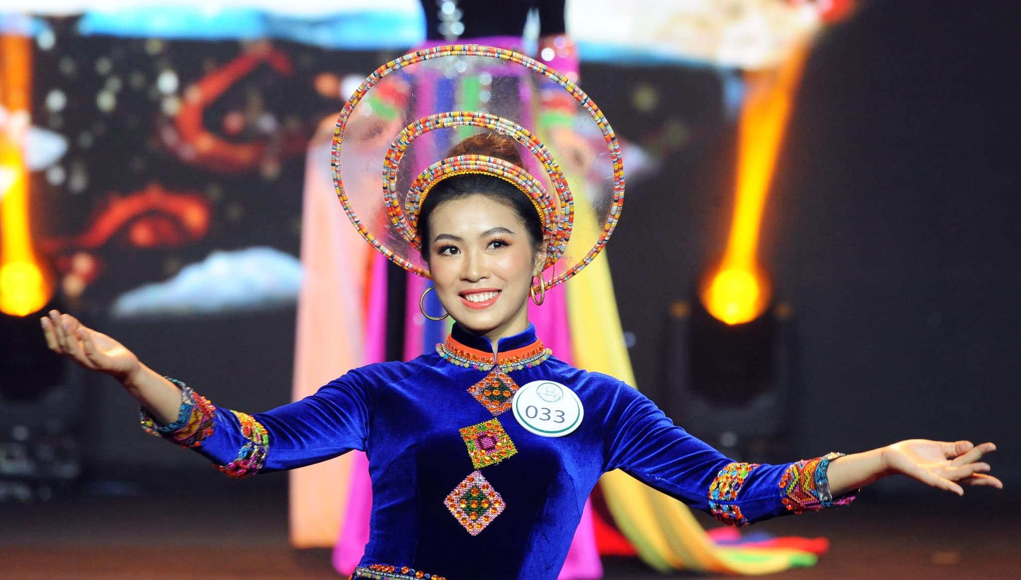 nu canh sat Cao Bang dat giai cuoc thi sac dep anh 2