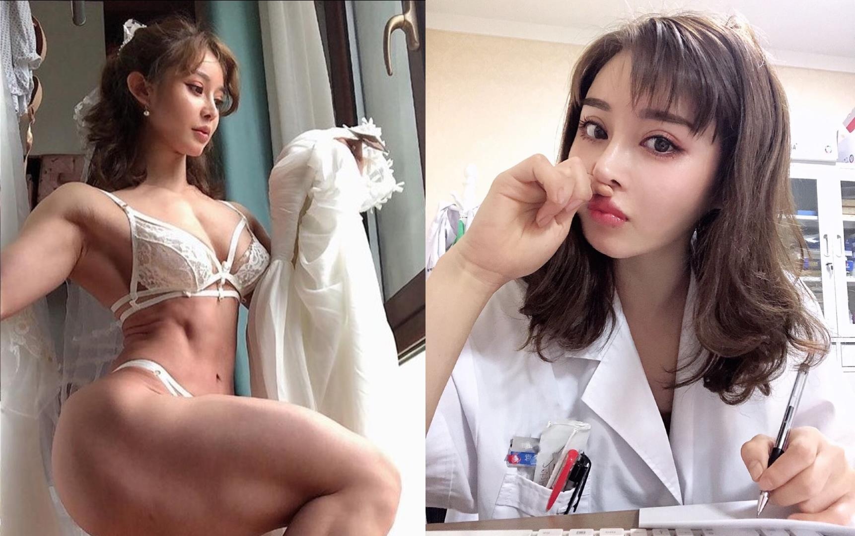 Y ta Trung Quoc noi dinh dam nho guong mat baby, than hinh co bap hinh anh