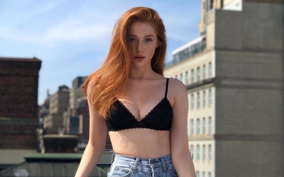 Co gai My co mau toc do tu nhien trong 2% dan so the gioi hinh anh