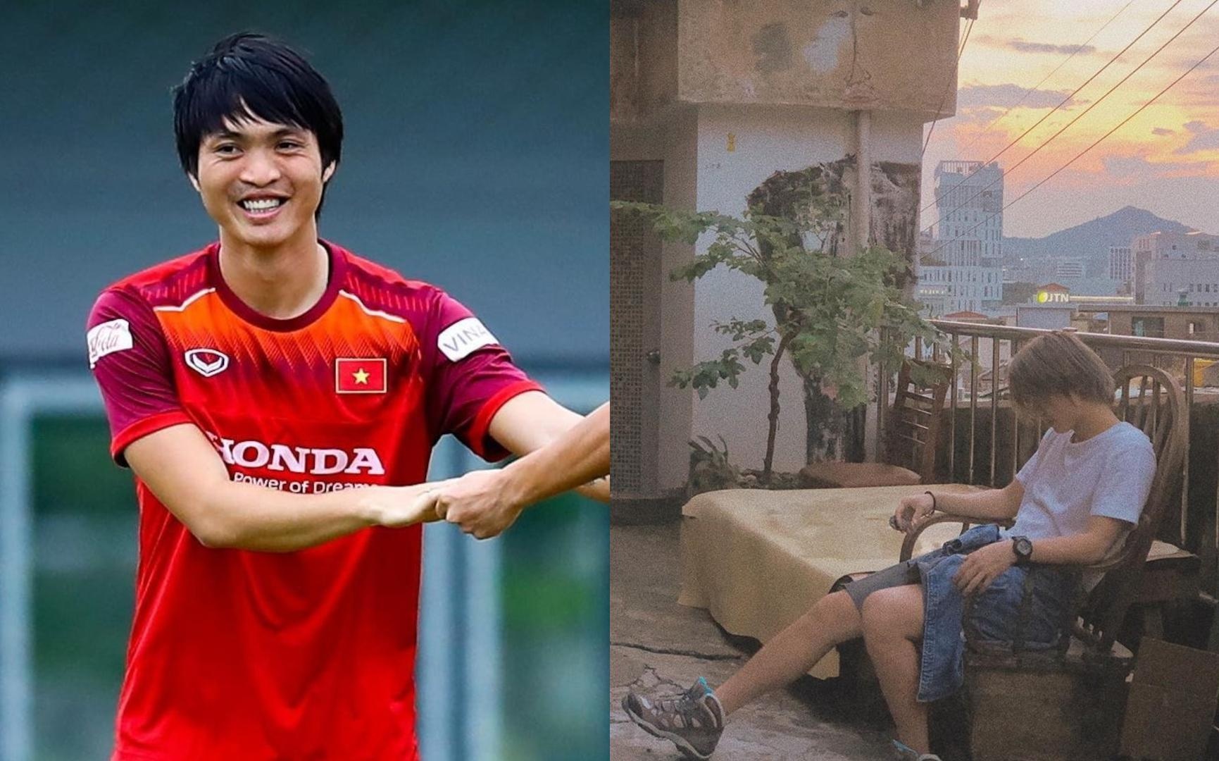 Tuan Anh theo trend Van Toan nhuom toc bac hinh anh