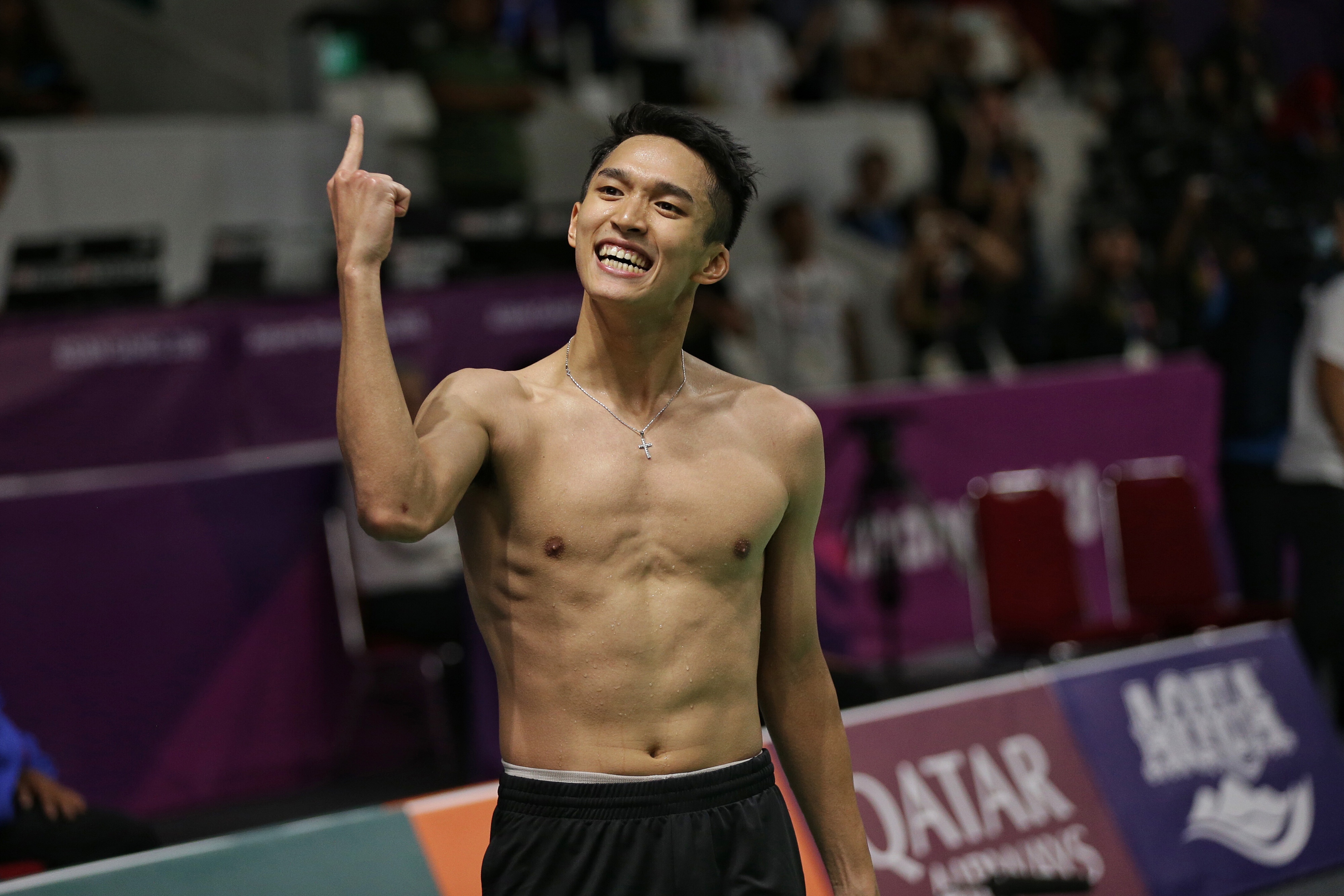 hot boy cau long Indonesia tai SEA Games anh 4