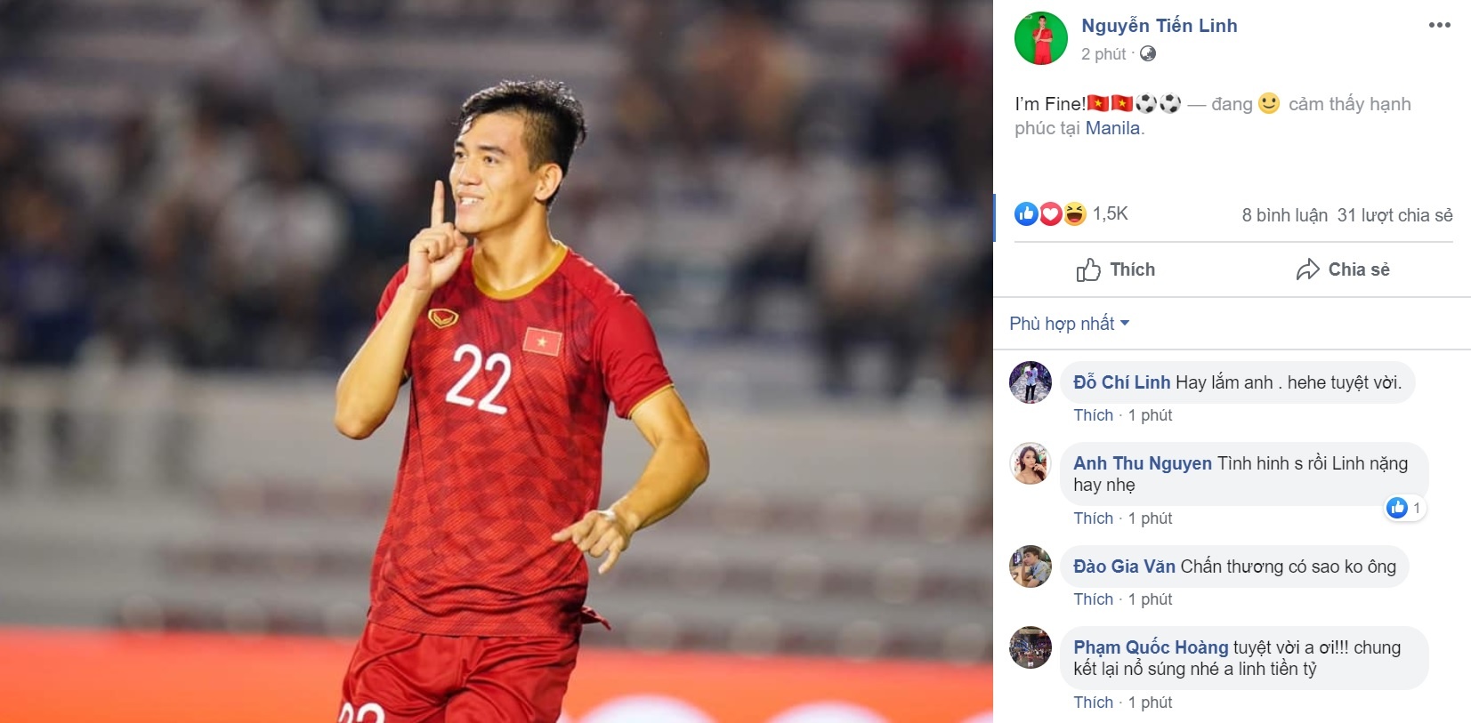 Tiến Linh ảnh 1 Tien Linh anh 1