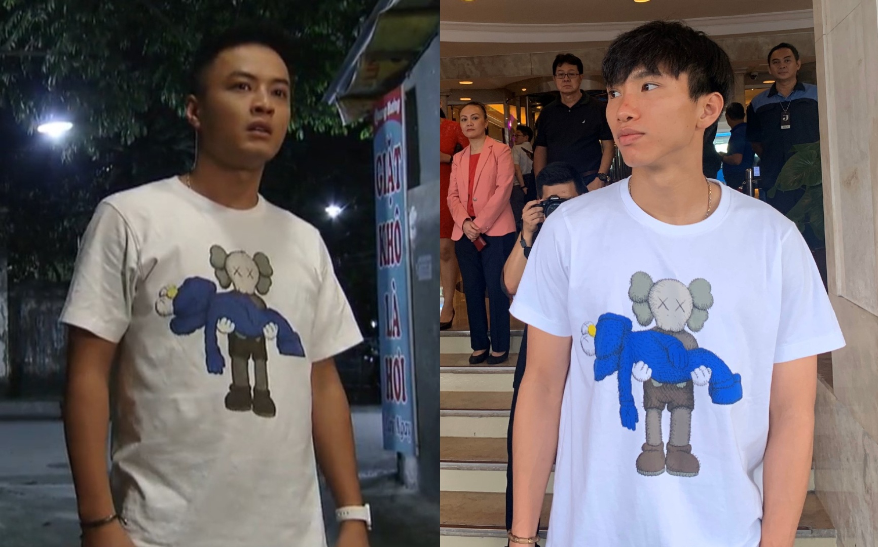 Fan phat hien Van Hau mac ao doi voi Bao 'Hoa hong tren nguc trai' hinh anh