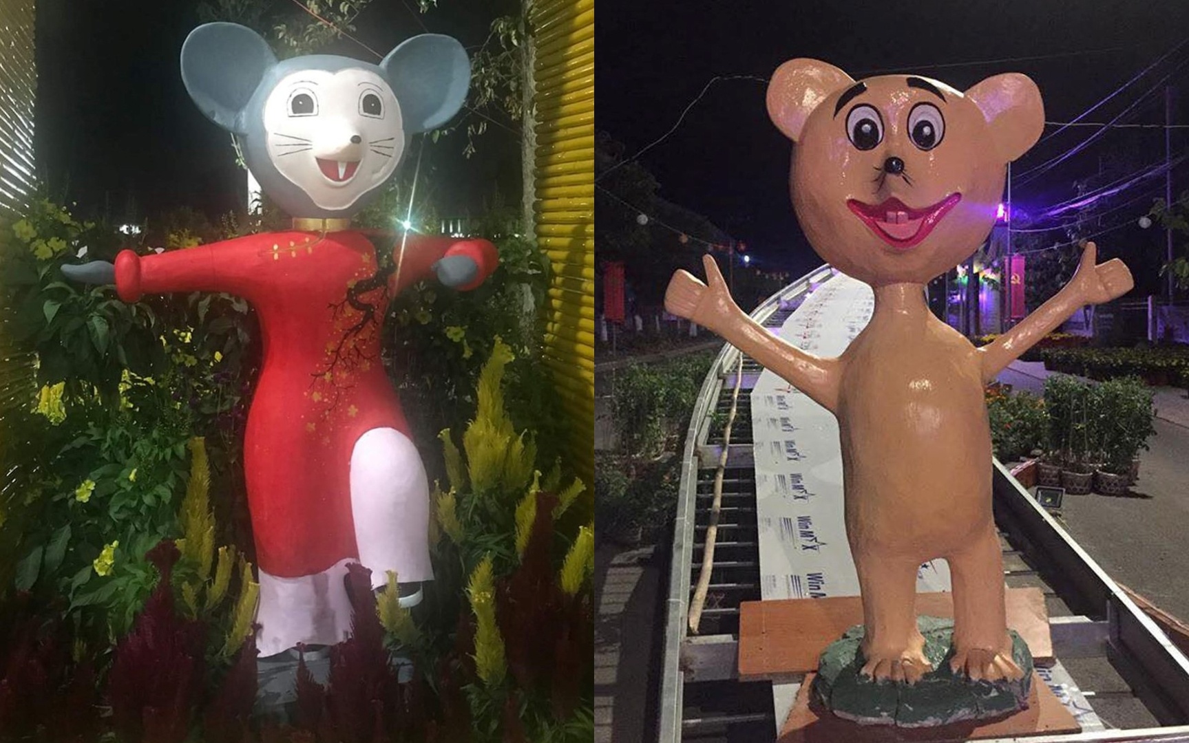 Dan mang che anh linh vat chuot xuan Canh Ty hinh anh