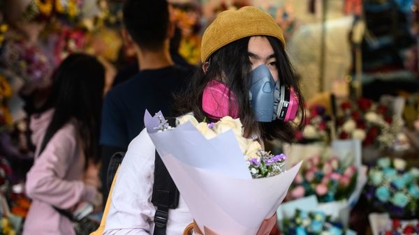 Valentine dich virus corona,  dich viem phoi cap,  hoa ngay Valentine anh 1